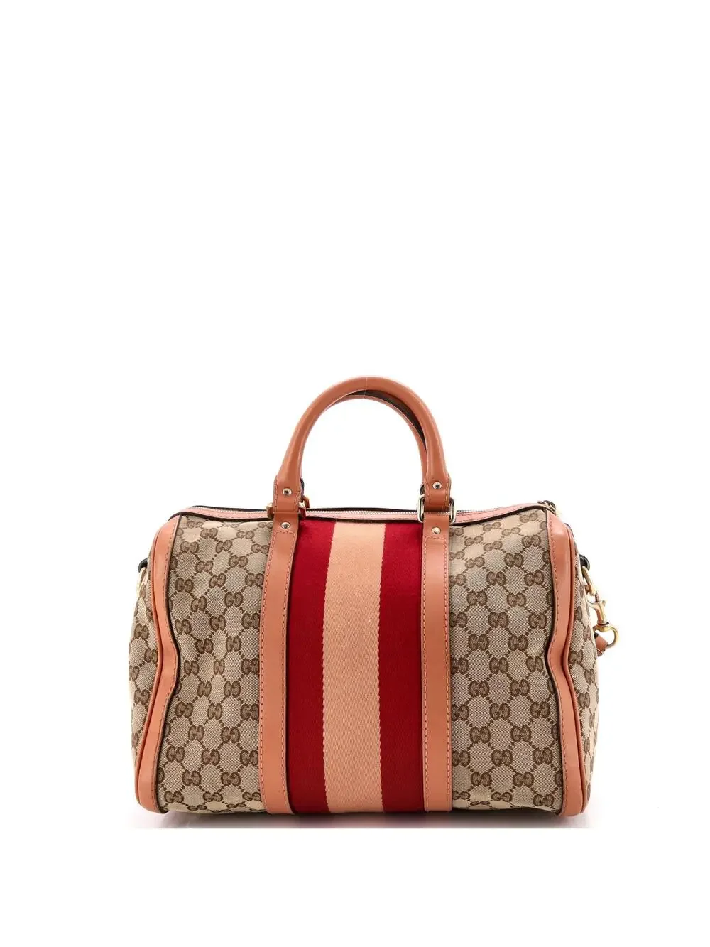 Gucci Vintage Web Boston Bag Gg Canvas #294398G11B